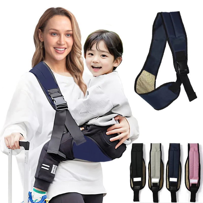 Écharpe de portage pour bébé Écharpe douce pour nouveau-né Écharpe de portage pour bébé Garçons Filles Écharpe de portage pour bébé Bretelles ajustables